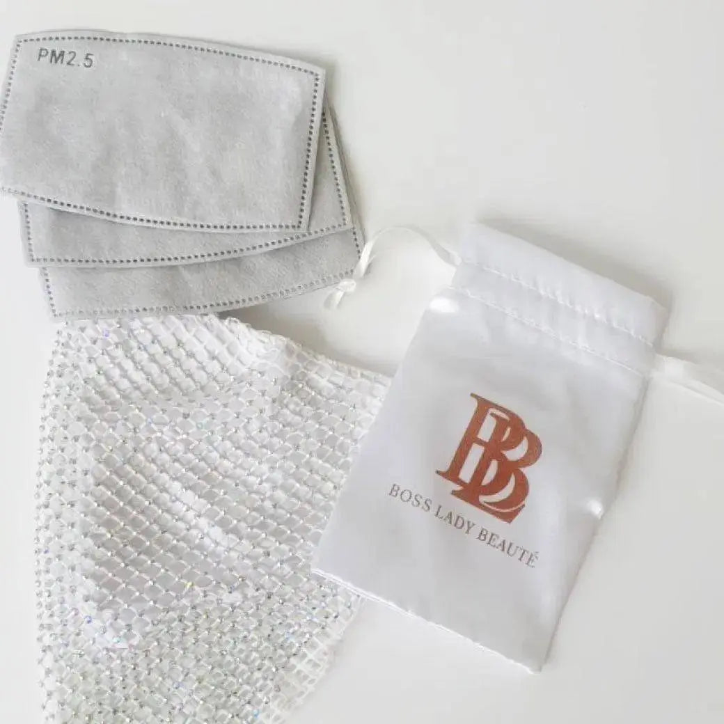 GlamMask: Stylish and Safe Mask Kit with Filters BOSS LADY BEAUTÉ