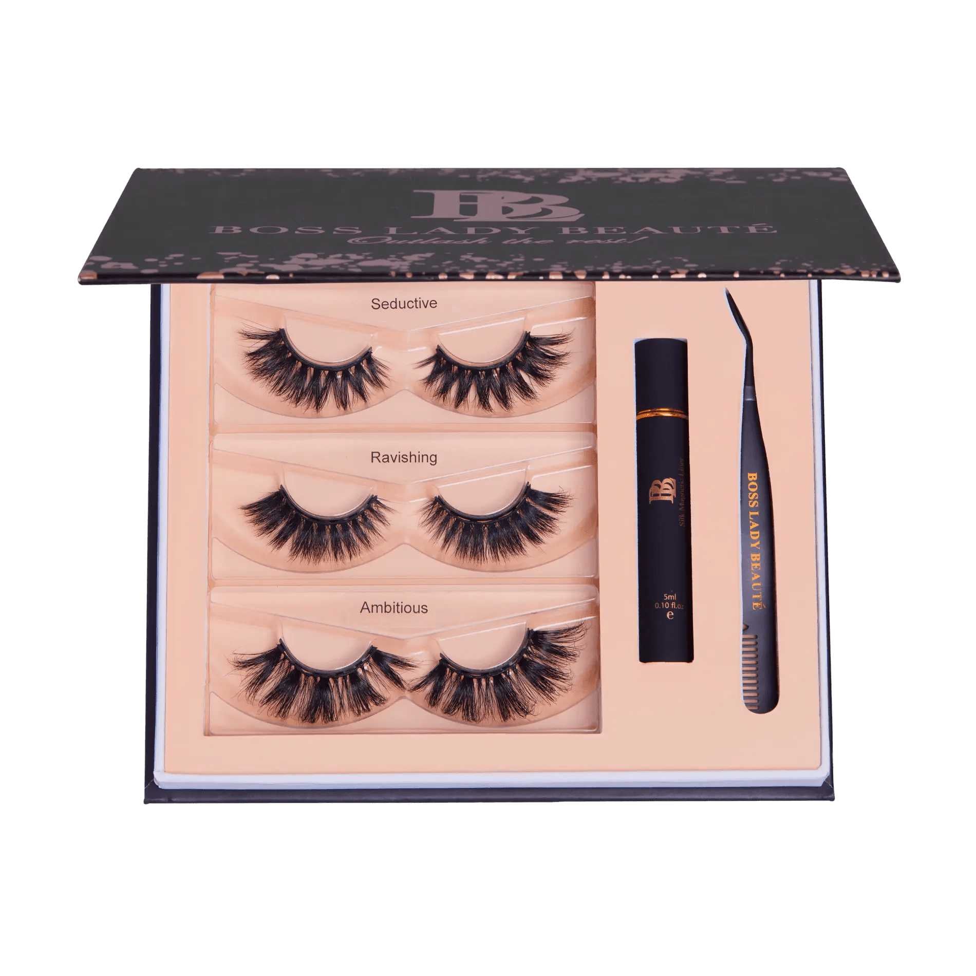 The Enchantress Magnetic Mink Lash 6 Magnet Kit Fast Bundle